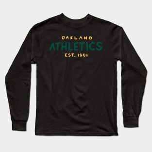 Oakland Athletiiiics 07 Long Sleeve T-Shirt